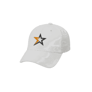 Casquette sport à panneaux perforés - logo Etoile Noire brodé