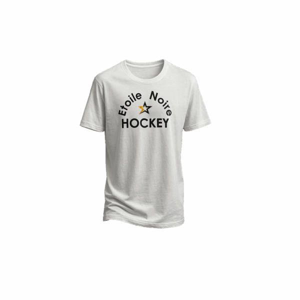 T-shirt Adulte Blanc - Etoile Noire Strasbourg