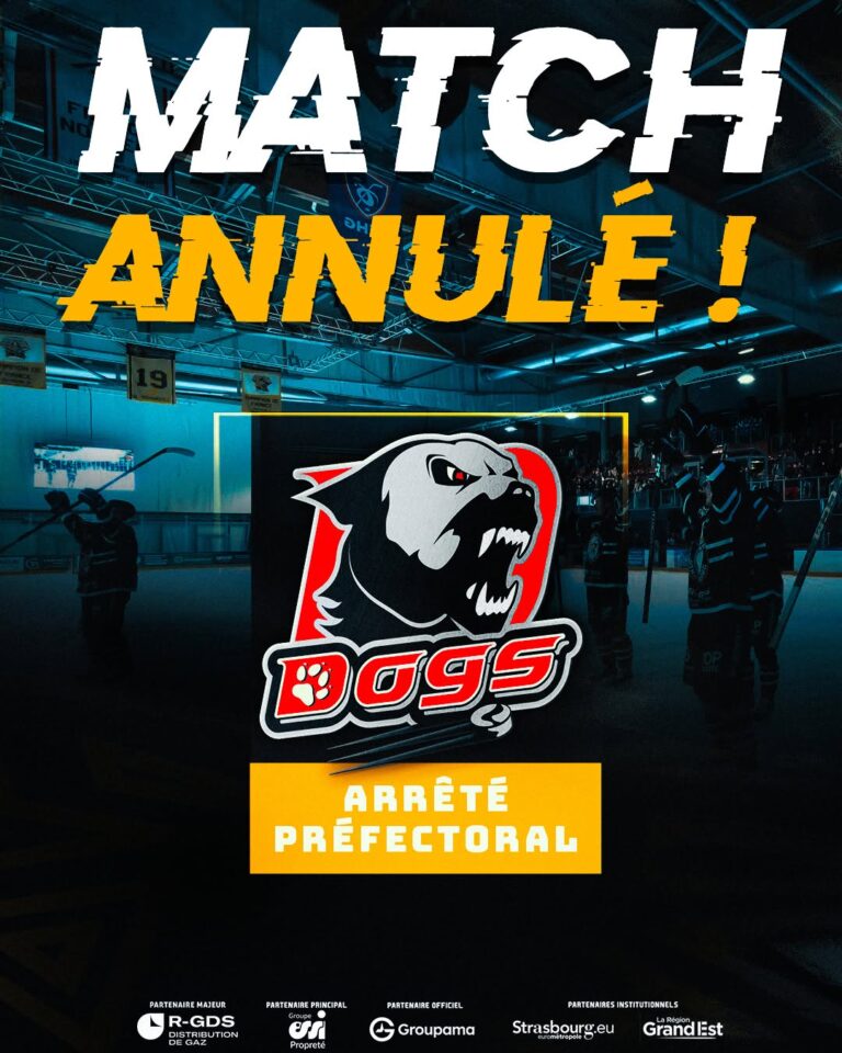 photo de l'article MATCH ANNULÉ VS CHOLET 06/01