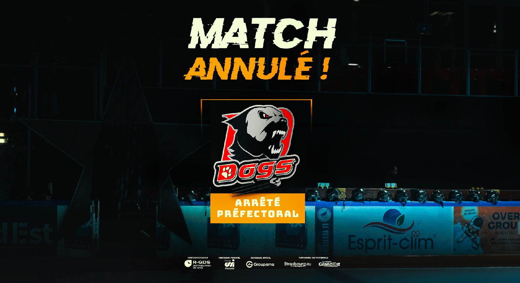 MATCH ANNULÉ VS CHOLET 06/01